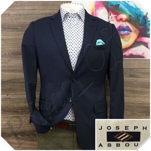 Joseph Abboud Mens Blazer Sport Coat Two Button Casual Jacket Size 40R Wool Suit